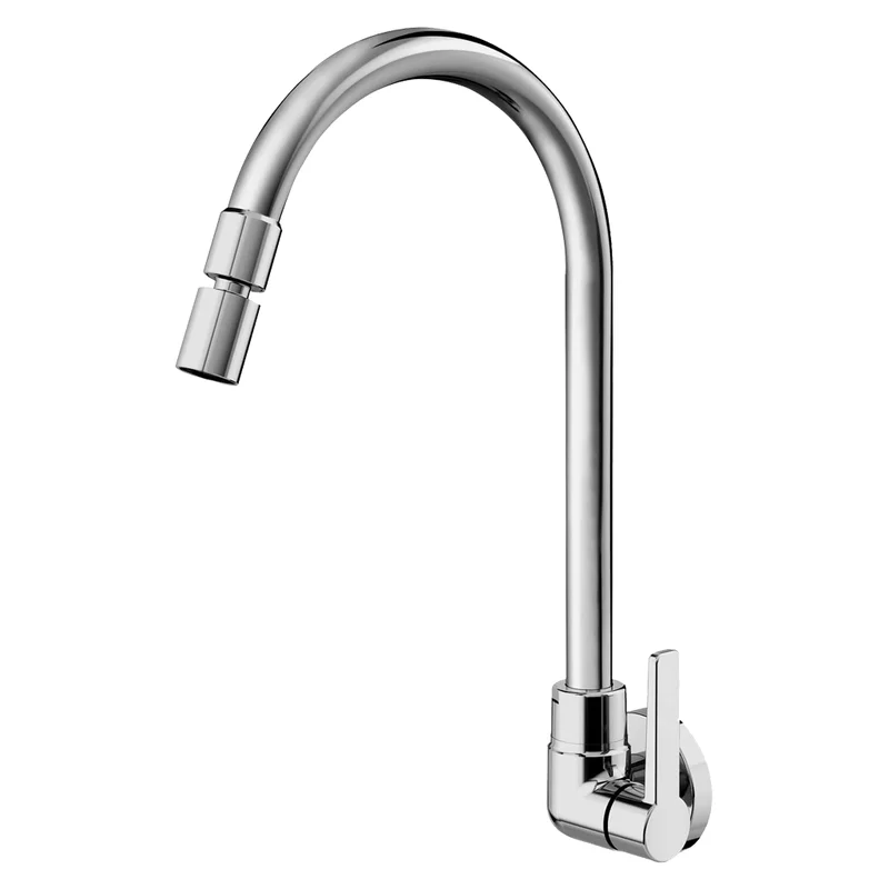 Torneira Docol Gali Para Cozinha De Parede Bica Alta Cromada – 801406