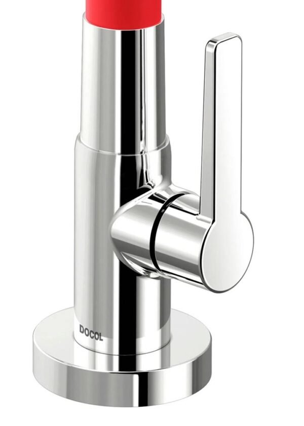 Torneira para Cozinha de Mesa Galiflex Chrome/Vermelha - 966979 - Imagem 2