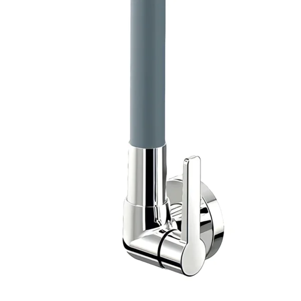 Torneira Docol GaliFlex Para Cozinha De Parede Bica Alta Cinza Cromada - 967463 - Imagem 3
