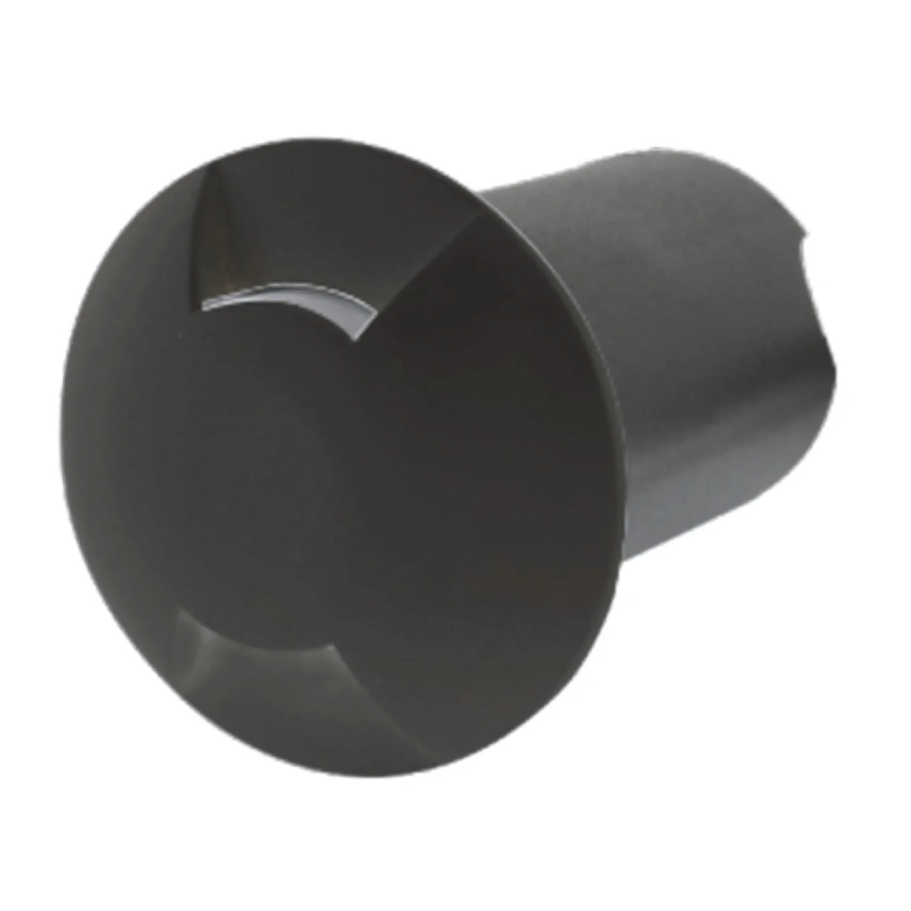 Embutido de Solo Parede ou Escada LED Sparkle Light 02 Aberturas Bronzearte da cor Preto – EXIG601023CRPT