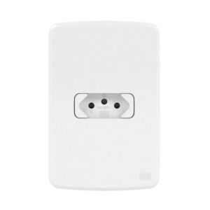 Tomada 2P+T 10A/250v 4X2 Compose Branco Weg - 13272662