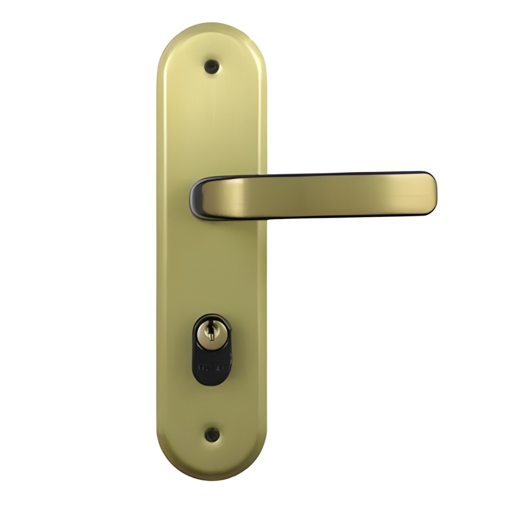 Fechadura Externa Stilo Alavanca Bronze Latonado – MGM