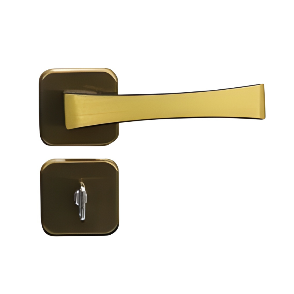 WC Fechadura 40 paris Roseta Bronze Latonado – Mgm