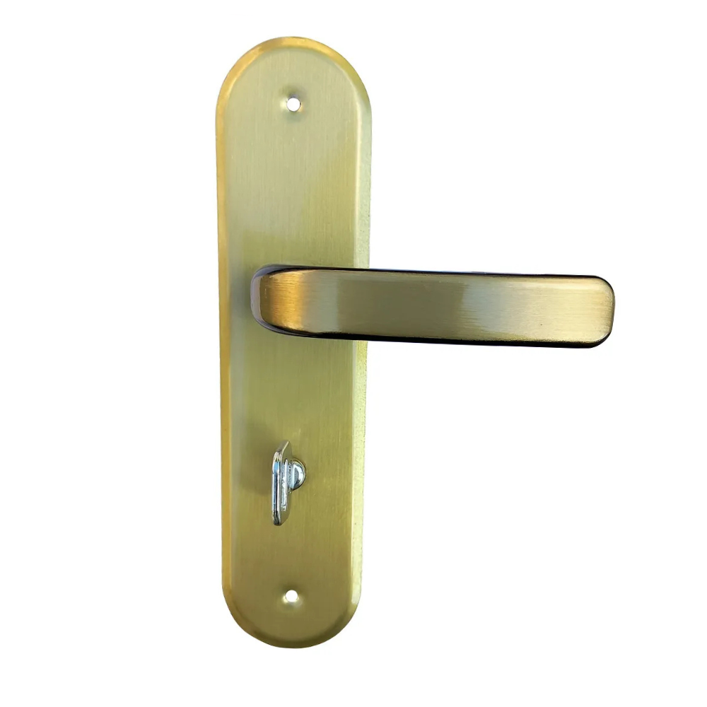 WC Fechadura 40 Stilo Alavanca Bronze Latonado – Mgm