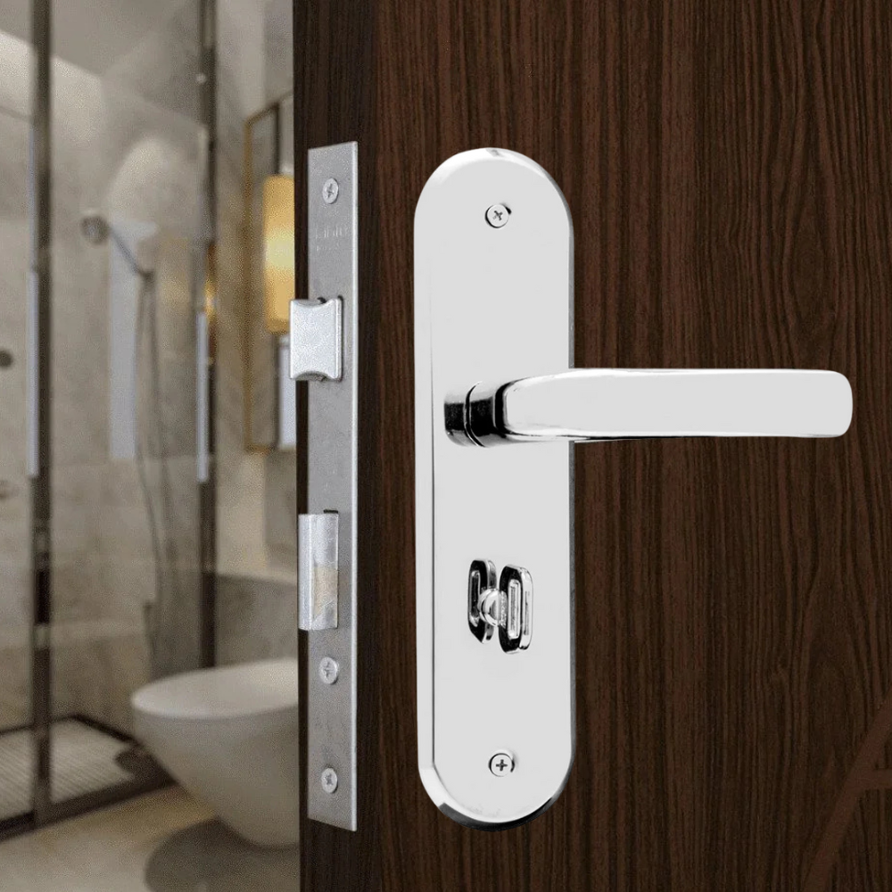 WC Fechadura 40 Stilo Alavanca Cromado - Mgm - Imagem 2