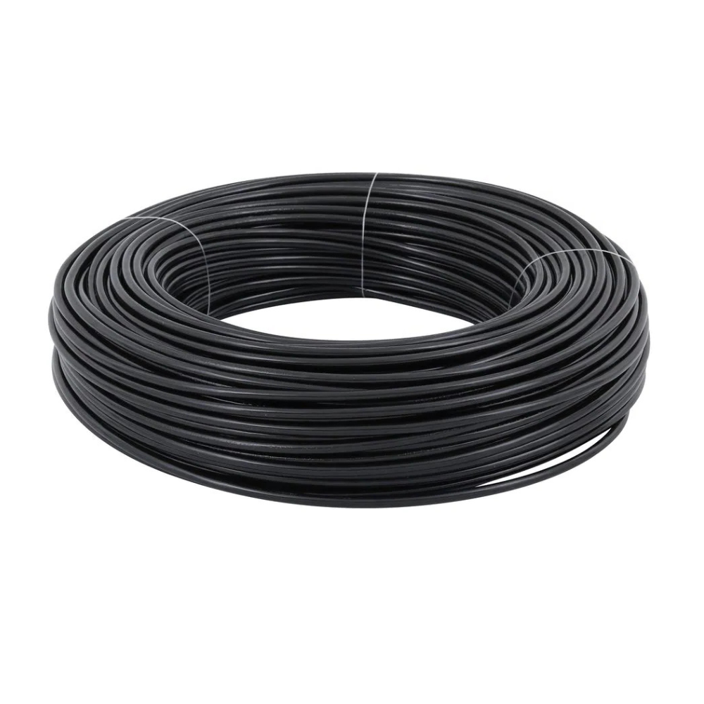 Cabo Flexível 6 mm Rolo Com 100 Metros Preto - Megatron - Imagem 3