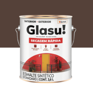 Tinta Esmalte Sintético Brilhante 3,6L  Marrom - Suvinil