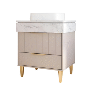 Armário de Banheiro Riviera 70cm Cappuccino/calacata - MGM