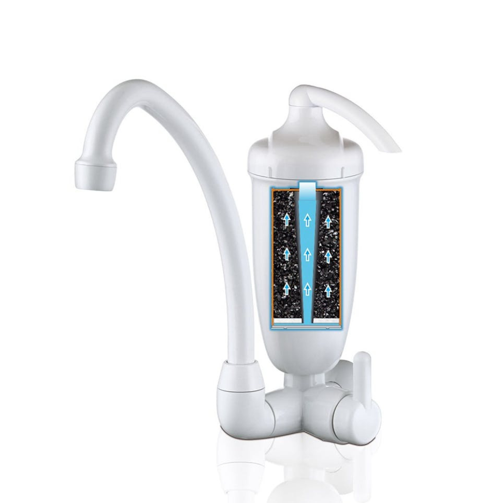 Torneira de Parede Acqua Bella, com Purificador de Água branco - Lorenzetti - Imagem 2