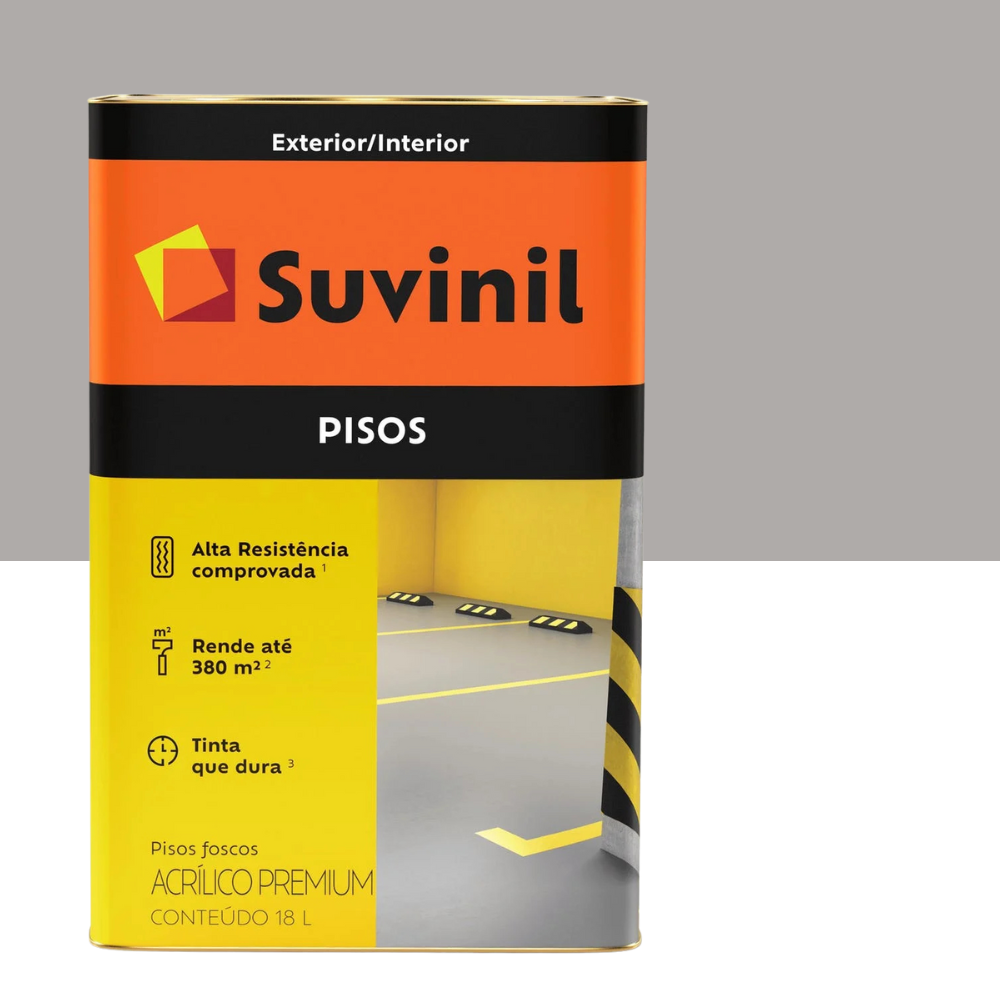 Tinta Piso Cinza 18L – SUVINIL